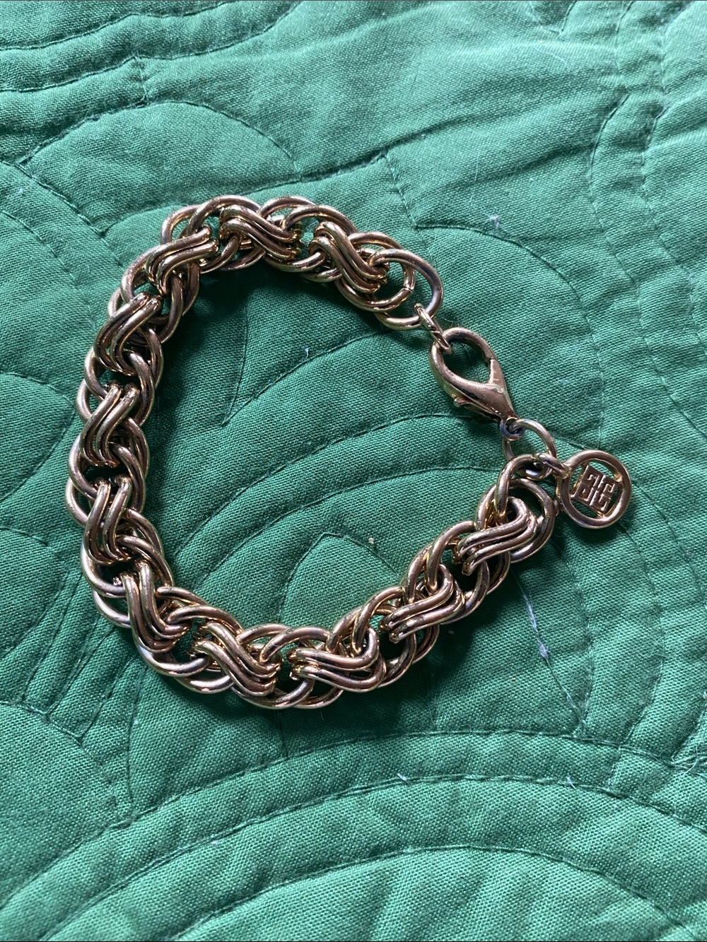Vintage Givenchy gold-tone charm bracelet - Picture 1 of 2
